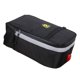thumbnail image 3 of Asiento Trasero Asiento Trasero Bolsa De Almacenamiento Bolsa De Manillar Alforja Reflectante Negro, 3 of 5