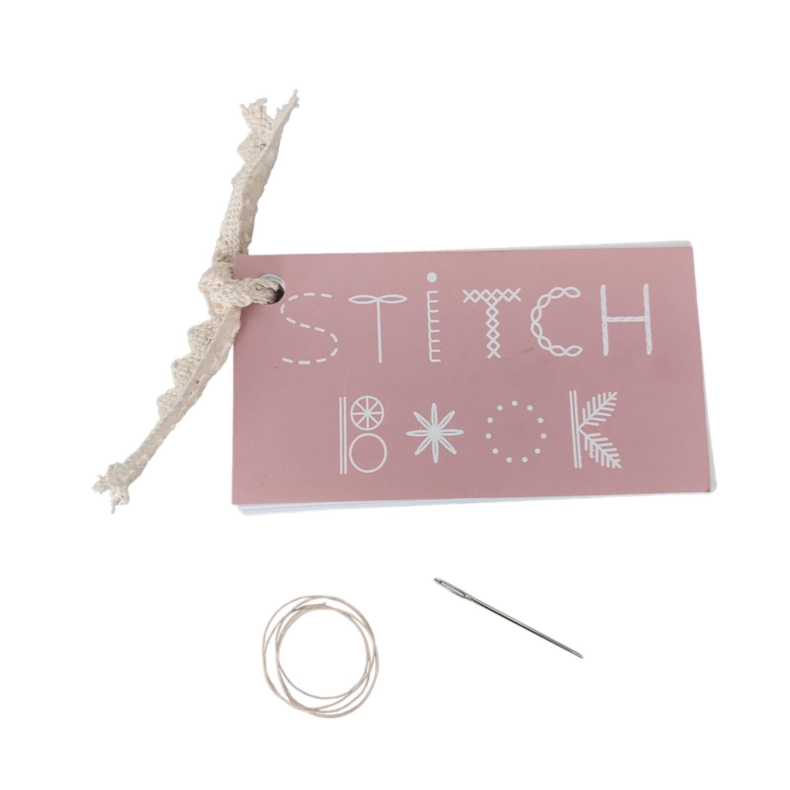 Bothyi - Mini Libro De Costura Creativo Para Principiantes En Bordado Libro De Costura Creativa