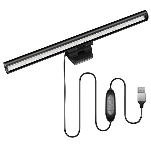 Lámpara LED de lectura electrónica USB HIOUME para monitor portátil
