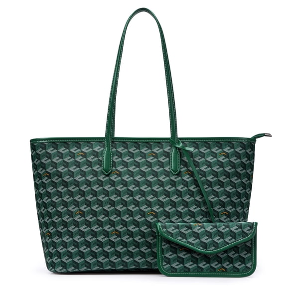 Bolso Tote KALIDI 36 cm Cubic Garden con Monograma