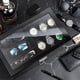 thumbnail image 4 of Caja de Joyas de Madera con Acabado Lacado ProCase para Hombre Negra, 4 of 7