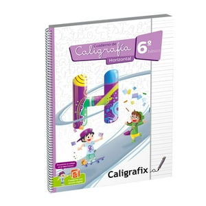Editorial Caligrafix - Caligrafia Horizontal6 Básico