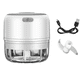 thumbnail image 1 of Mini picadora eléctrica de alimentos, procesadora de ajo eléctrica, mini licuadora de alimentos para bebés, batidora de alimentos inalámbrica, portátil, impermeable, con carga USB., 1 of 5