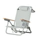 thumbnail image 1 of Silla De Playa Aluminio Madera Y Tela Resistente Gris Miglu, 1 of 11