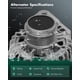 thumbnail image 2 of Alternador SCITOO 12V 90A para Hyundai Elantra 2011-2017, 2 of 8