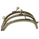thumbnail image 3 of Cerradura De Broche De Beso De Cuentas De Marco De Arco De Metal Para Accesorios De Fabricación De Bolsos, 3 of 5