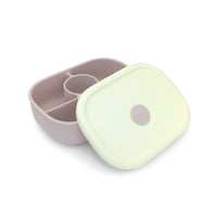 Plato Bbpro: Silicona Rosa Con Tapa Hermética