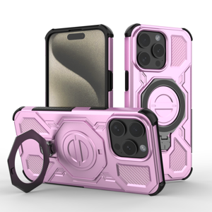 Funda Foxdock Para Iphone 15 Pro Max , Magnética, Ligera, Soporte 360°, Antigolpes