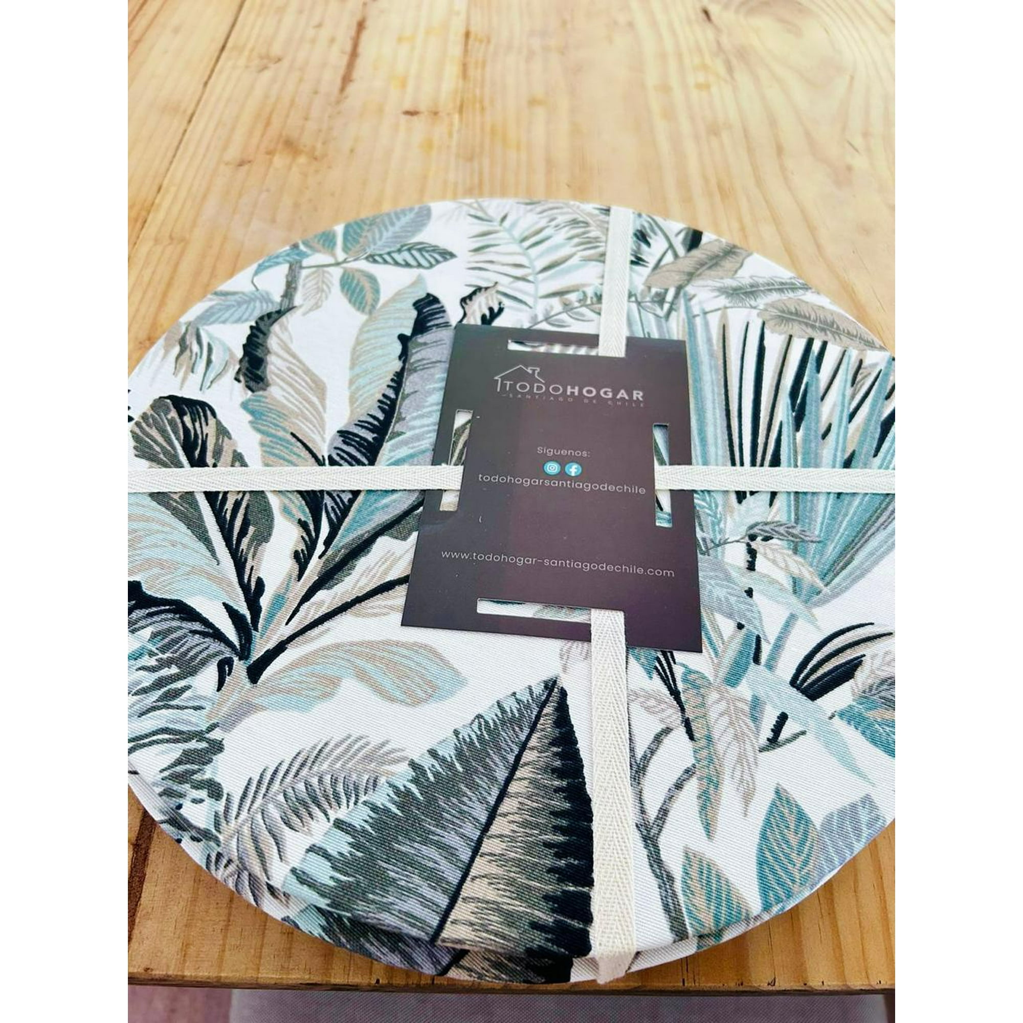 Todo Hogar Santiago De Chile - Set De 6 Individuales Repelentes Con Madera Mdf - 08