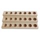 thumbnail image 4 of Estante De Almacenamiento De Aceite Esencial De Madera De 3 Niveles Para Botellas De 10 Ml Salón De Belleza, 4 of 5