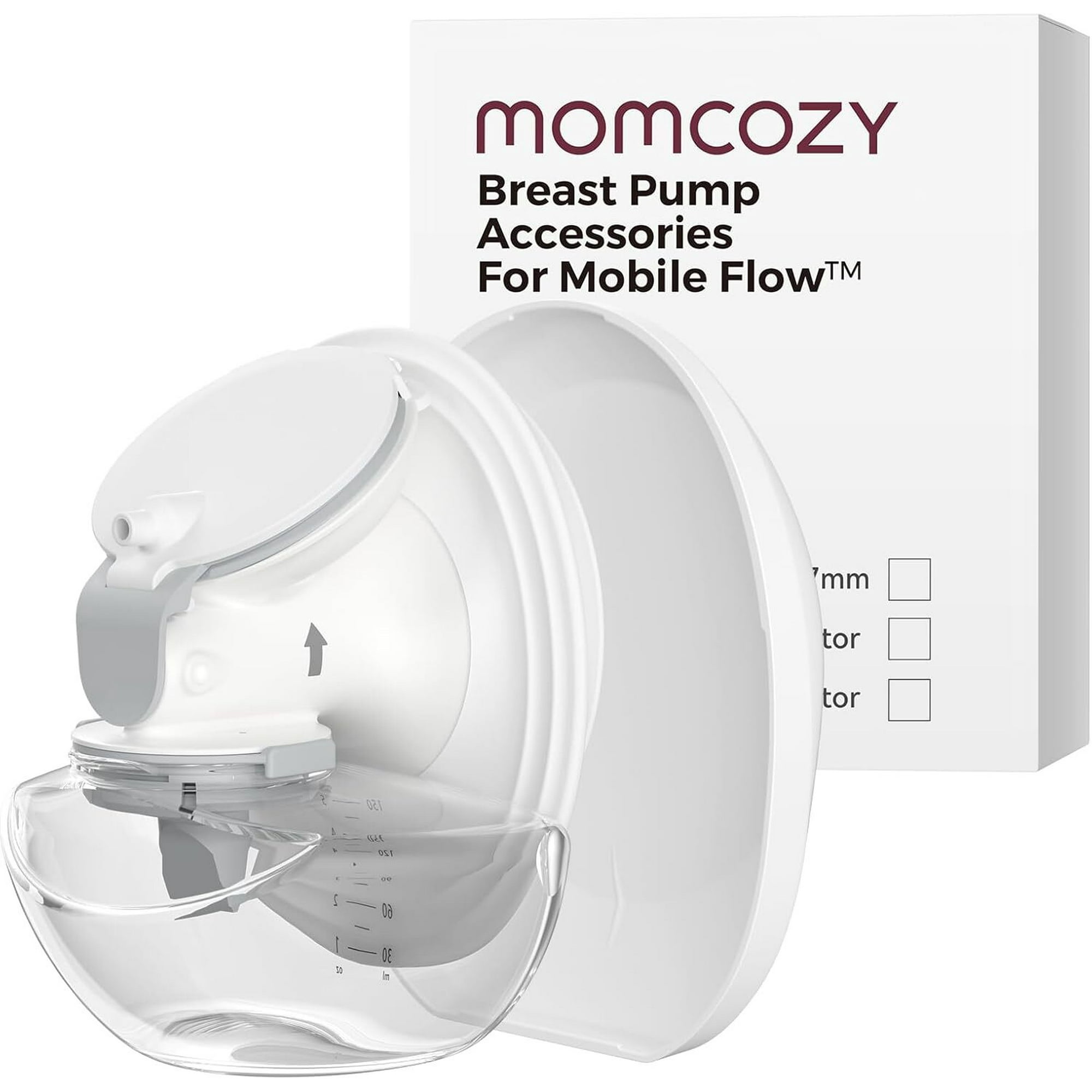 Momcozy Accesorios De Repuesto Para Extractor De Leche Mobile Flow | M9, Copa De Coleccionista De Juego Completo, 1 Juego