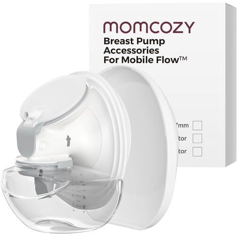 Momcozy Accesorios De Repuesto Para Extractor De Leche Mobile Flow | M9, Copa De Coleccionista De Juego Completo, 1 Juego