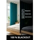thumbnail image 2 of Cortina Blackout Lino 140x220cm Turquesa, 2 of 7