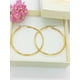 thumbnail image 2 of Argollas Hoop 45mm Chapadas En Oro 18kl, 2 of 3