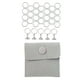 thumbnail image 5 of Marcadores De Puntada, Marcador De Anillo, Aleación De Zinc, 30 Uds., Agujas, Puntada, Puntada, Clip De Aguja Con Bolsa Gris, 5 of 5