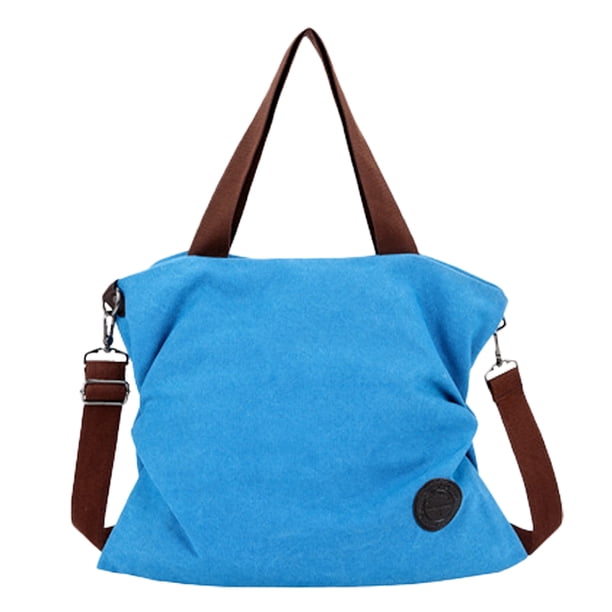 Bolso bandolera de lona para mujer, bolso de lona artístico de moda para el tiempo libre.