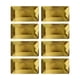 thumbnail image 2 of 8 platos desechables de papel de aluminio rectangulares, platos de papel para fiestas, utensilios para cafeterías, restaurantes, eventos, bodas y repo Oro, 2 of 5