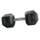 thumbnail image 2 of Mancuerna Hexagonal 17.5 kg Negro, 2 of 3
