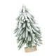 thumbnail image 3 of Árbol De Navidad Artificial De Mesa, árbol De Navidad Flocado En Miniatura Para Navidad Con Nieve Blanca, Tamaño L, 3 of 3