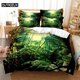 thumbnail image 1 of Forest Bedding Sets Digital Printing Quilt Cover Mario Pattern Bedspread Bedding, 1 of 5