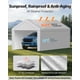 thumbnail image 4 of Cubierta de repuesto para carport VEVOR 12x20 pies gris, 4 of 9