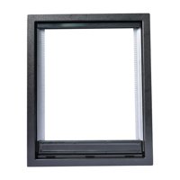 Magideal - Puerta Con Solapa Para Perros Y Para Primera , Fácil Instalación De Bricolaje, Puerta Para Suministros Para Mascotas, Perros Y L Negro