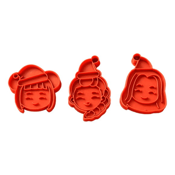 Set Cortadores de Galletas diseño k-pop (PACK 3 UN)
