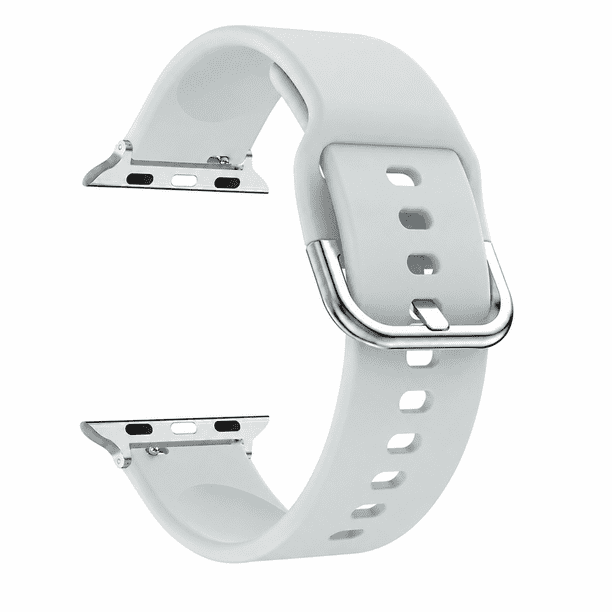 Correas Para Apple Watch Serie 7 - 45MM - Silicona Con Hebilla