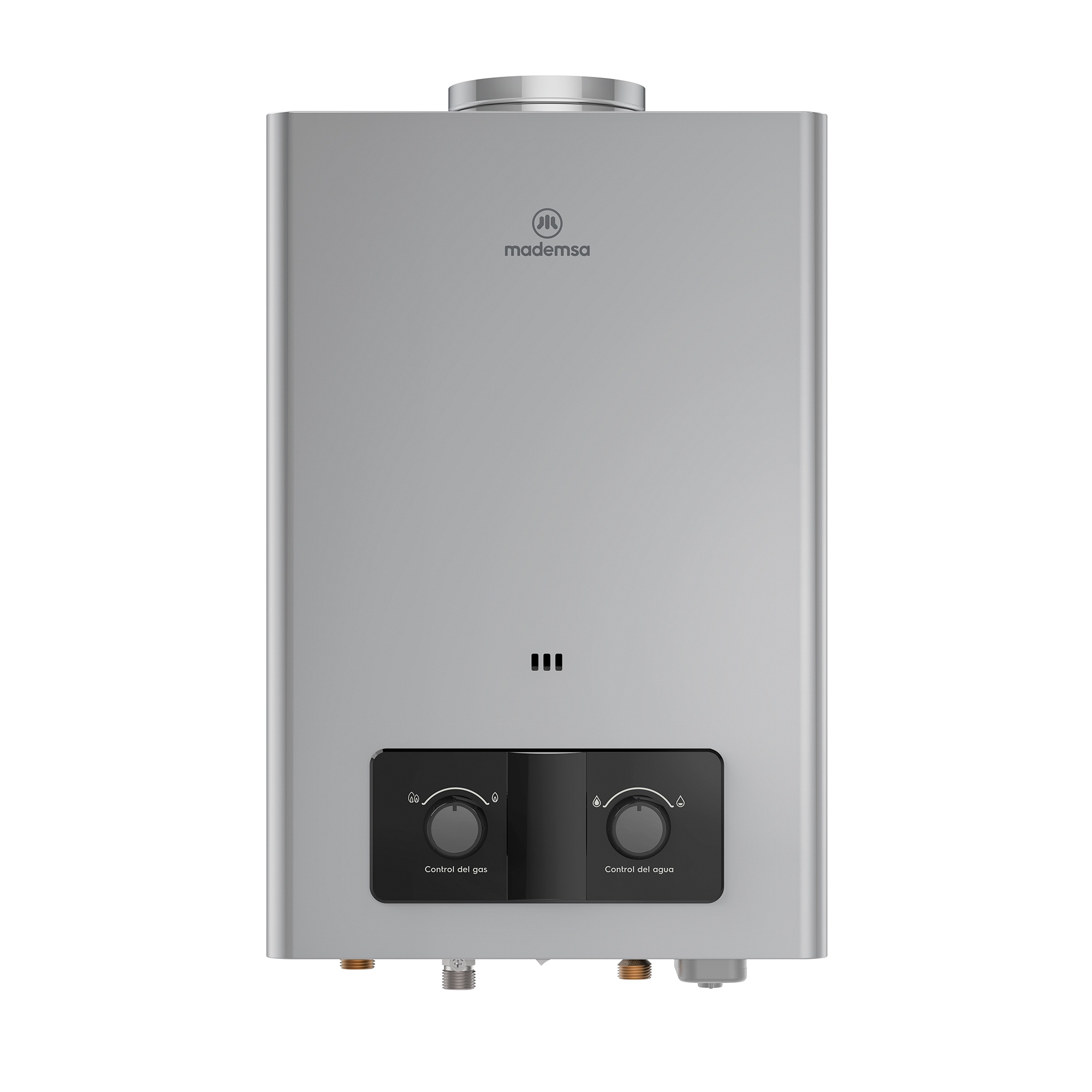 Mademsa - Calefont Gas Licuado 8 Litros Tiro Natural Ionizado Cmn08G