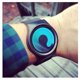 thumbnail image 5 of RELOJ SINOBI de Diseño Creativo con Malla de Acero Negro y Azul, 5 of 7