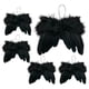 thumbnail image 3 of 5x Alas De ángel De Plumas De ángel Alas Colgantes De Plumas Elegantes Para Festival De Cumplea?os De Navidad Negro, 3 of 4