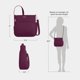 thumbnail image 4 of Bolso de mano Travelon 29 × 28 × 9 cm anti‑robo bandolera, 4 of 9