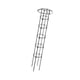 thumbnail image 2 of Enrejado De Obelisco Para Jardín, Resistente A La Oxidación, Soporte Para Plantas En Maceta, Para Flores Y Enredaderas, 130 Cm, 1 Sombrilla, 2 of 5