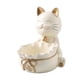 thumbnail image 5 of Estatuilla De Resina, Regalo, Estatua De Gato De La Suerte Para Sala De Estar, Estante, Mesa Central, Color Crema, 5 of 5