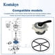 thumbnail image 3 of Junta Koatukys 271148 para desviador de 2 pulgadas, 5 radios, 3 of 7