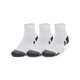 thumbnail image 3 of Calcetines Under Armour Performace Cotton Quarter, paquete de 3 unidades, color blanco, 3 of 3