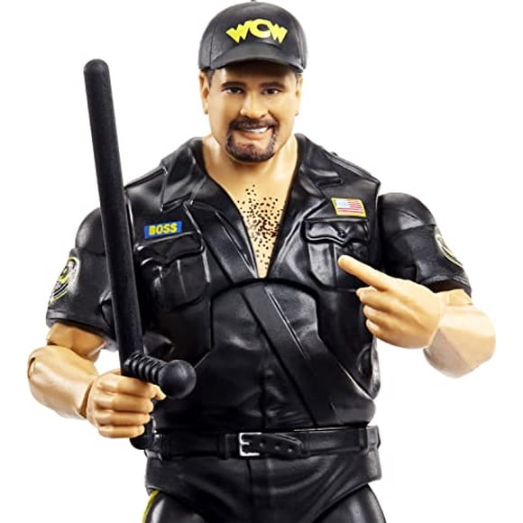 Figura de acción WWE Big Boss Man Colección Elite, Serie #90