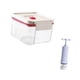 thumbnail image 2 of Contenedor De Vacío Contenedor Multiusos Para Almacenar Alimentos Para Comidas Frige Kitchen 420 Ml, 2 of 3