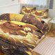 thumbnail image 1 of Pik_achu Print Bedding Set Pattern Duvet Cove Set 3 Pieces 1 Quilt Cover And 2 Pillowcases for Women Men Teens, 1 of 5