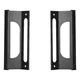 thumbnail image 1 of Pack 2 tiradores curvos de aluminio con destaje, ventana #1, 1 of 3