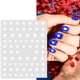 thumbnail image 5 of Pegatinas para Uñas COKSDUPID 6 Hojas Estrellas Rojas, Azules y Blancas, 5 of 6