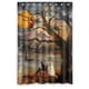 thumbnail image 1 of Cortina de ducha con diseño de gatos, juego de cortinas de baño con ganchos, tamaño 48 x 72 pulgadas, 1 of 3
