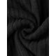 thumbnail image 5 of INSPIRE CHIC Conjunto de Pijamas para Mujer Cuello Redondo Manga Larga Ropa de Dormir Suave Pijamas Ropa de Casa con Bolsillo XS Negro, 5 of 6