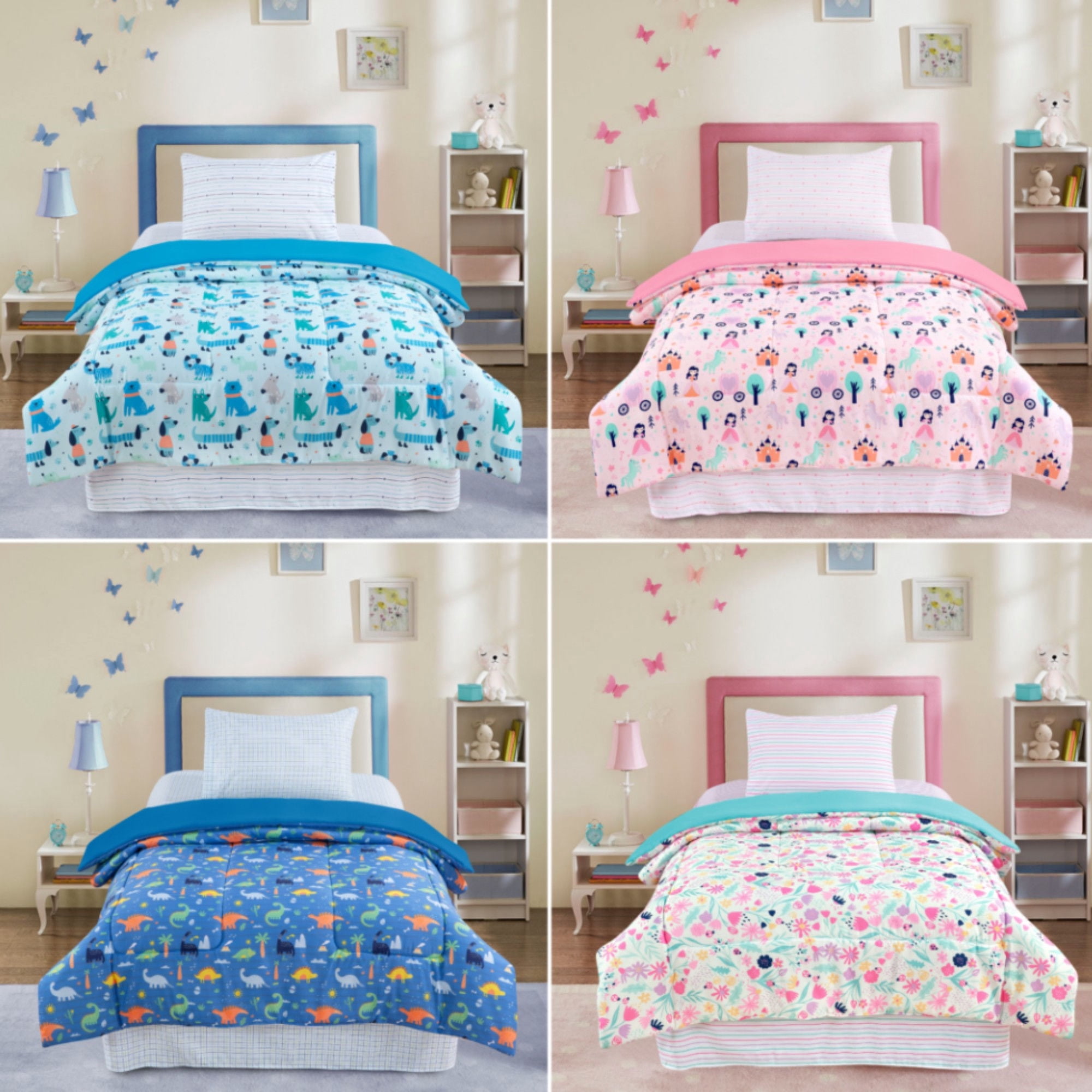 Haus Kids - Set Cama Niña 1.5 Plaza 100% Poliester