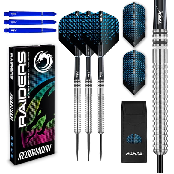 Dardos RED DRAGON 23 g de Tungsteno Azul - Pack de 3