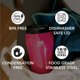 thumbnail image 5 of Vaso aislante de acero inoxidable Mighty Mug, 473 ml, lápiz labial, 5 of 6