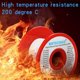 thumbnail image 5 of Carrete de cable de silicona BNTECHGO 28 AWG blanco de 30 m, 5 of 7