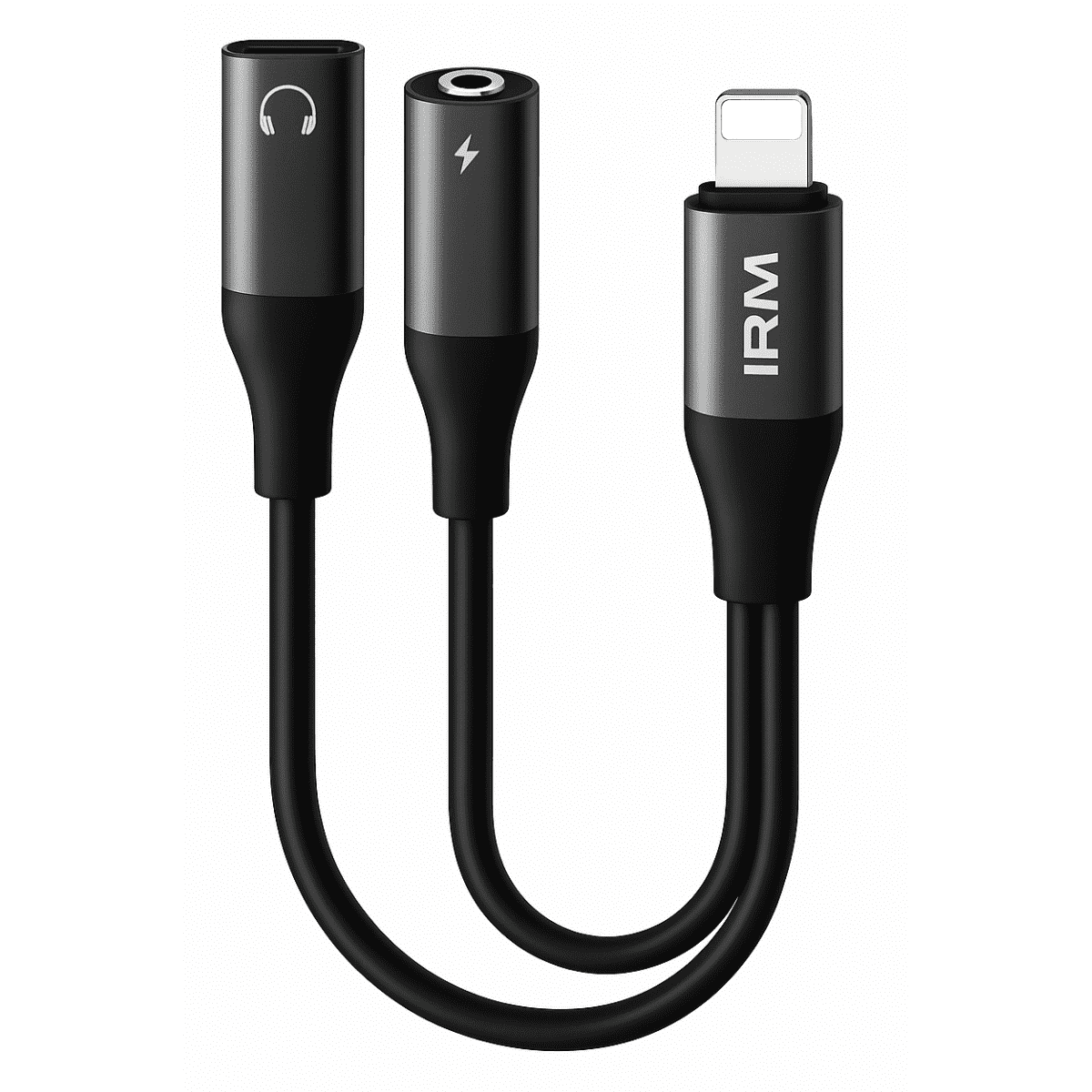 Irm - Adaptador Lightning A Aux Y Usb-c | Audio + Carga Simultánea