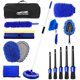 thumbnail image 1 of Kit de cepillos para lavado de autos NIKCOSMOK de 62 pulgadas con cabezal de chenilla y accesorios, 1 of 6