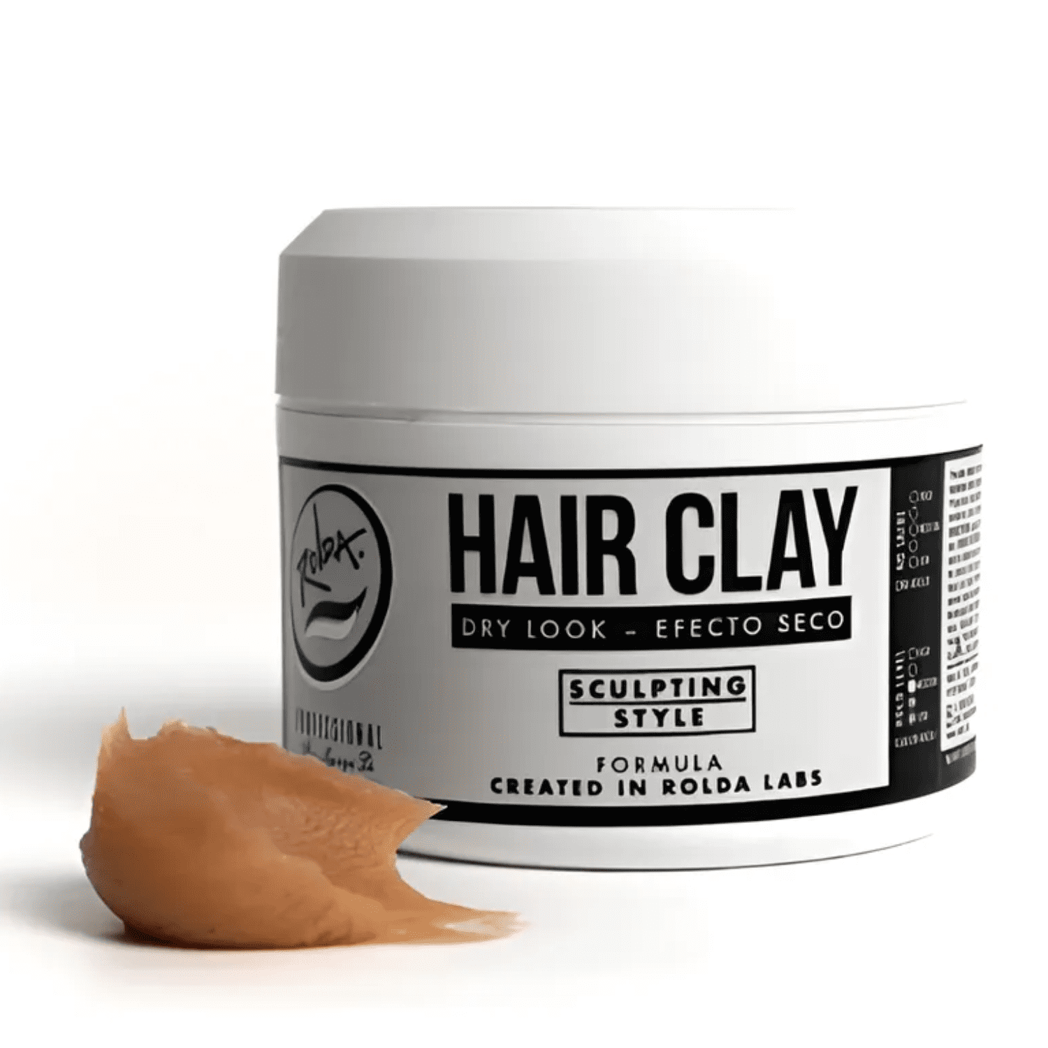 Pomada Matte Rolda Hair Clay Cabello Fijador 150g